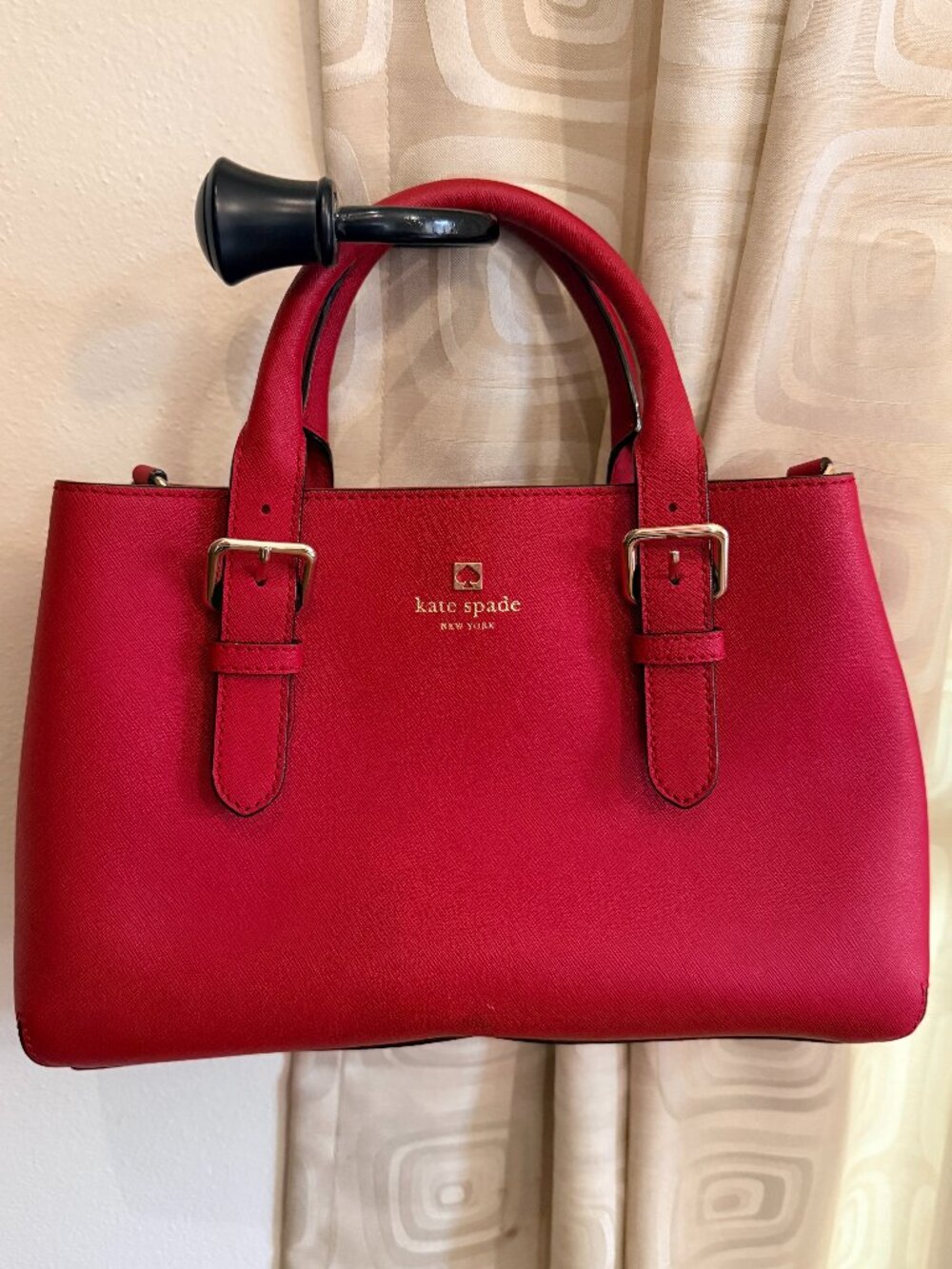Kate Spade Cove Street Provence Satchel in Pillbox Red (missing shoulder strap)